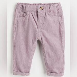 H&M Baby Girl Twill Pants 4-6 month